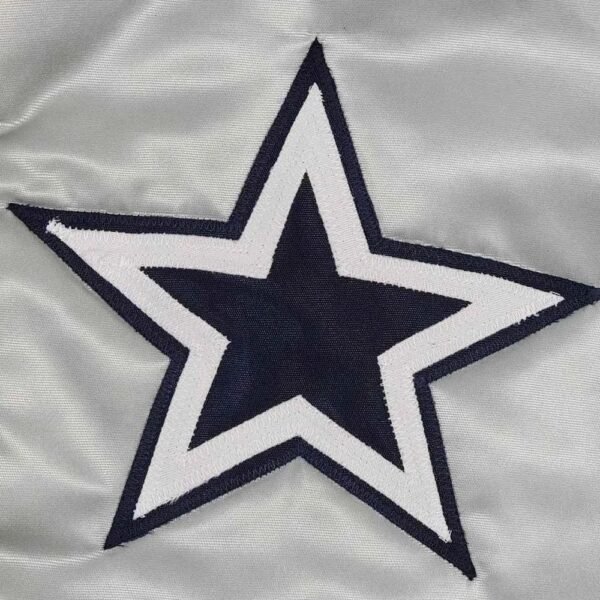 80’s Dallas Cowboys Silver Bomber Jacket