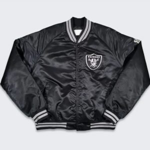 80s Los Angeles Raiders Bomber Varsity Jacket