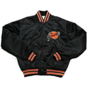 80s San Francisco Giants Bomber Satin Jacket