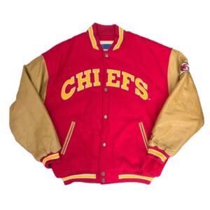90s Kansas City Chiefs Varsity Jacket