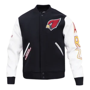 Arizona Cardinals Classic Logo Varsity Jacket