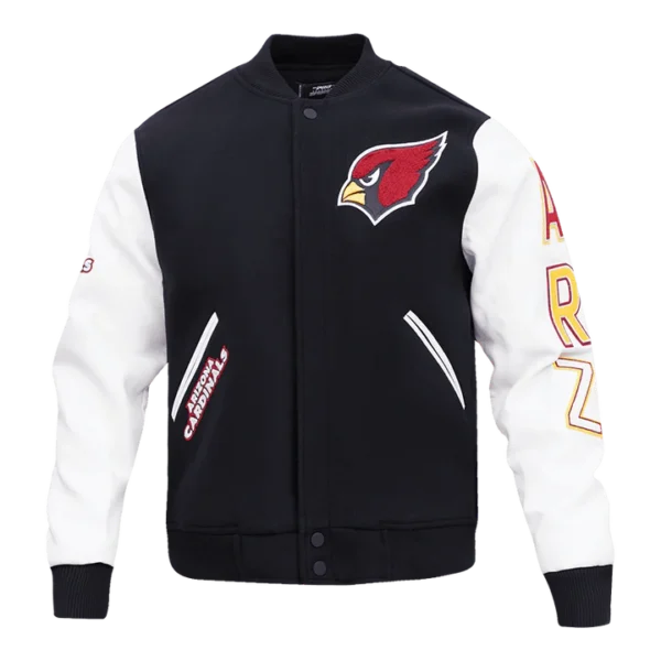 Arizona Cardinals Classic Logo Varsity Jacket