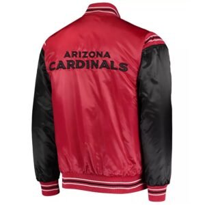 Arizona Cardinals Enforcer Satin Jacket