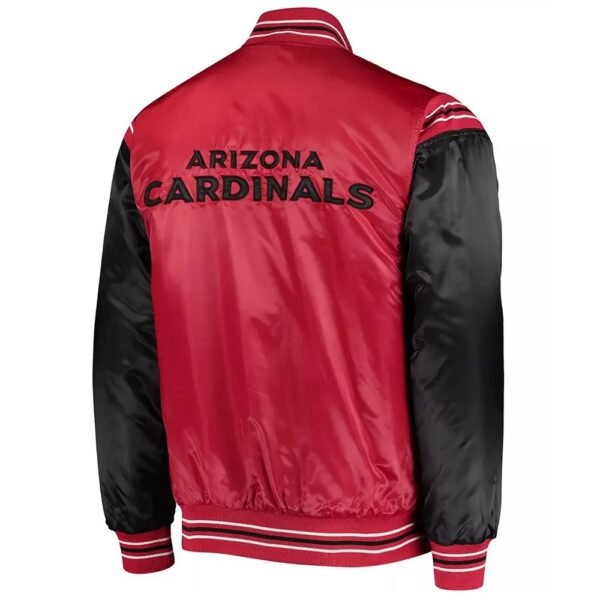 Arizona Cardinals Enforcer Satin Jacket