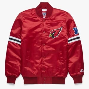Arizona Cardinals Satin Varsity Jacket