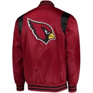 Arizona Cardinals Starter Prime Time Twill Full Snap Jacket