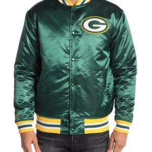 Green Bay Packers Satin Green Jacket