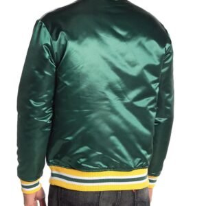 Green Bay Packers Satin Green Jacket