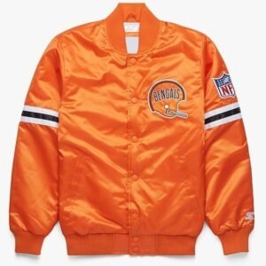 Bengals Starter Satin Varsity Jacket