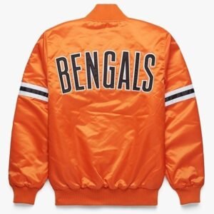 Bengals Starter Satin Varsity Jacket