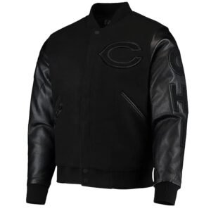 Chicago Bears Logo Varsity Jacket