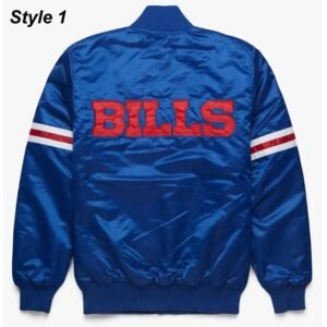 Bomber Buffalo Bills Royal Blue Jacket