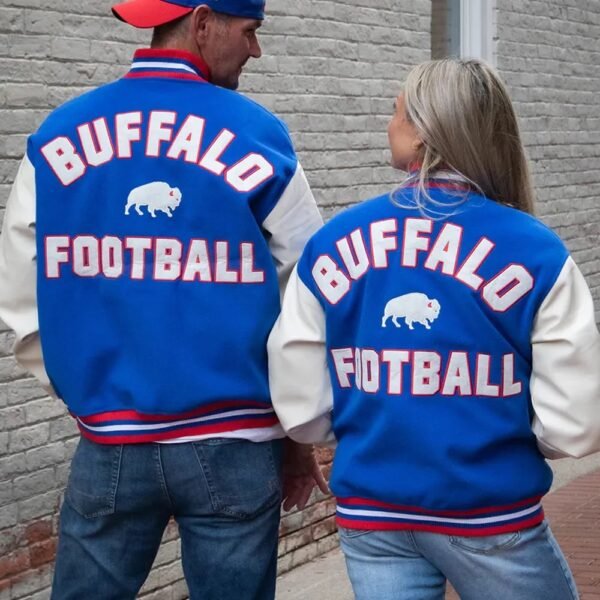 Buffalo Bills Football Varsity Jacket