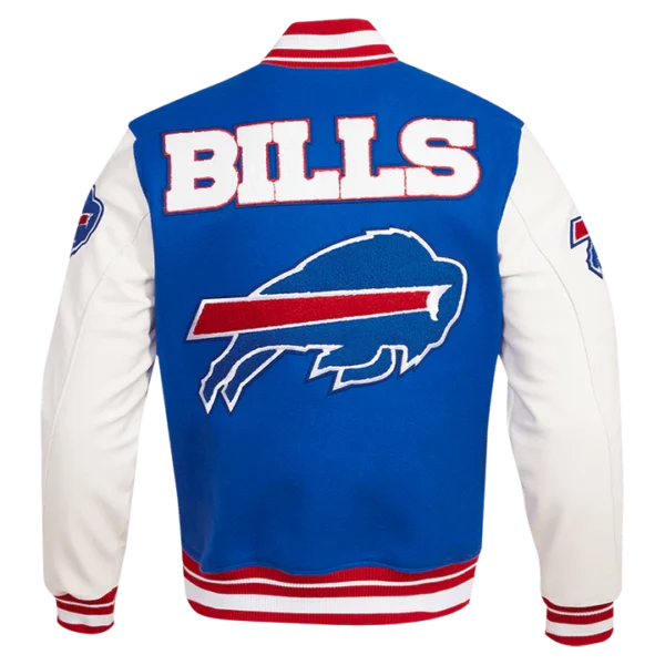 Buffalo Bills Mash Up Wool Varsity Jacket