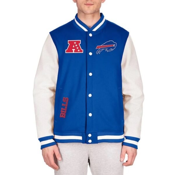 Buffalo Bills Third Down Varsity Jacket