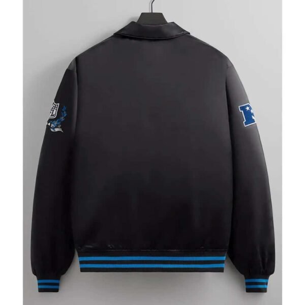 Carolina Panthers Shirt Collar Bomber Jacket