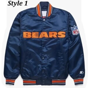 Chicago Bears Gameday Satin Jacket