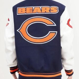Chicago Bears Mash Up Wool Varsity Jacket