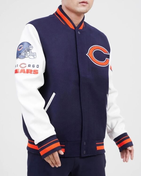 Chicago Bears Old English Varsity Jacket
