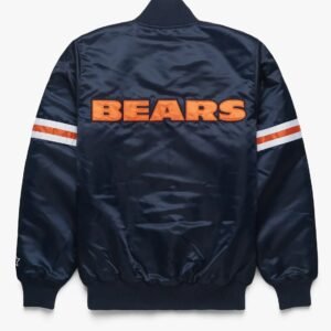 Chicago Bears Satin Varsity Jacket