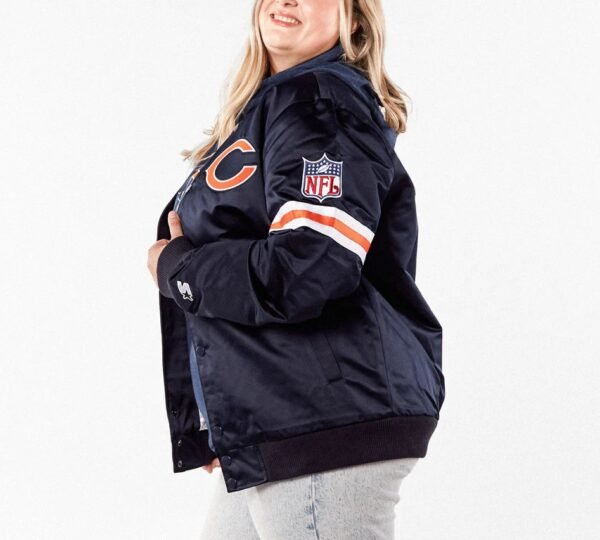Starter Chicago Bears Heavyweight Satin Jacket