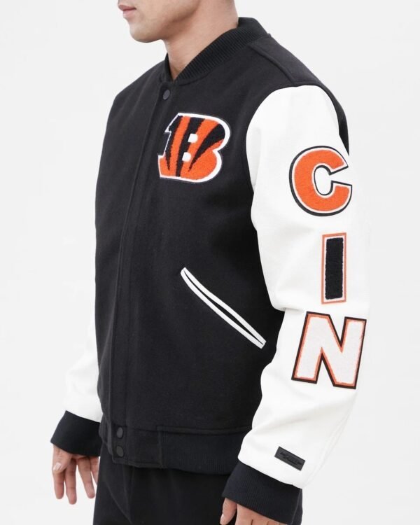 Cincinnati Bengals Classic Wool Varsity Jacket