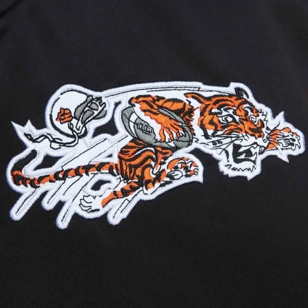Cincinnati Bengals Heavyweight Black Satin Jacket