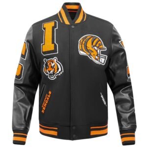 Cincinnati Bengals Mashup Varsity Jacket