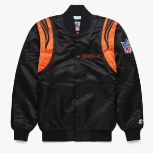 Cincinnati Bengals Starter Satin Varsity Jacket