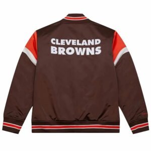 Cleveland Browns Heavyweight Satin Jacket