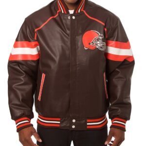 Cleveland Browns Leather Jacket
