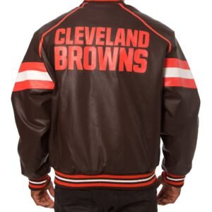 Cleveland Browns Leather Jacket