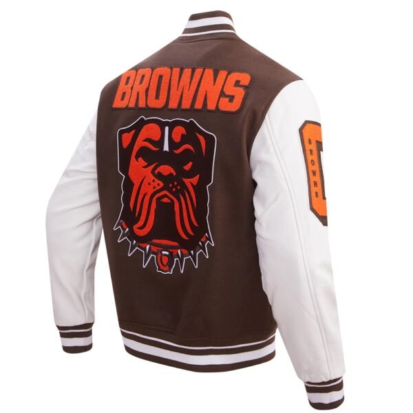 Cleveland Browns Mashup Varsity Jacket