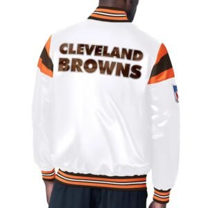 Cleveland Browns Midweight Satin Jacket