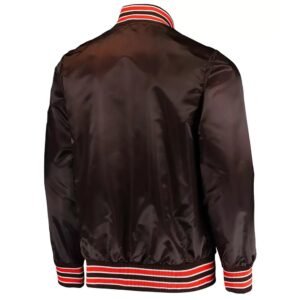 Cleveland Browns The Diamond Retro Satin Jacket