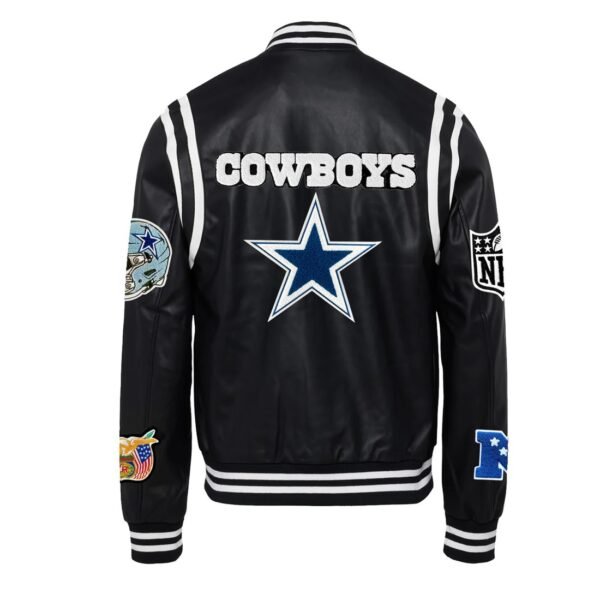 Dallas Cowboys Vegan Leather Jacket