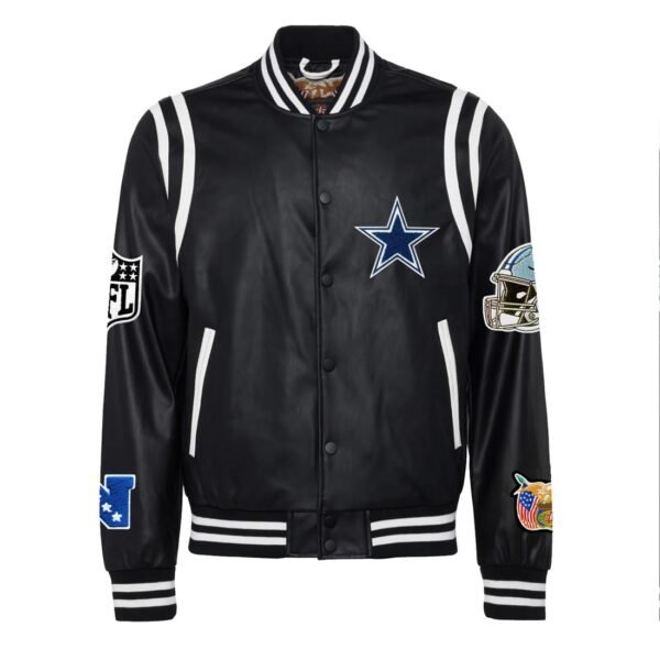 Dallas Cowboys Vegan Leather Jacket