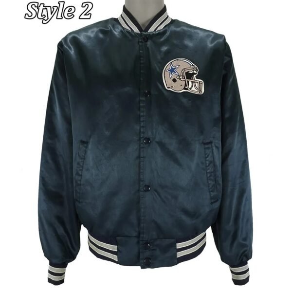 Dallas Cowboys 1990’s Satin Navy Jacket