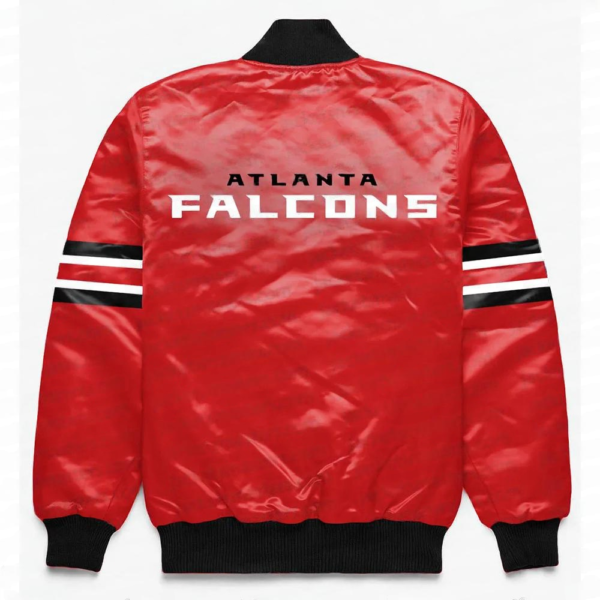 Atlanta Falcons Button Down Red Jacket