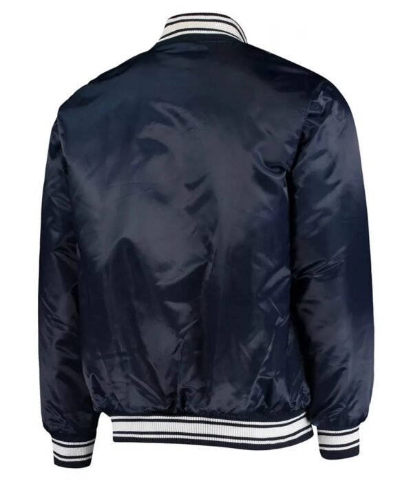 Denver Broncos Locker Room Full-Snap Satin Jacket