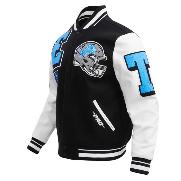 Detroit Lions Mashup Varsity Jacket