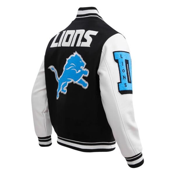 Detroit Lions Mashup Varsity Jacket