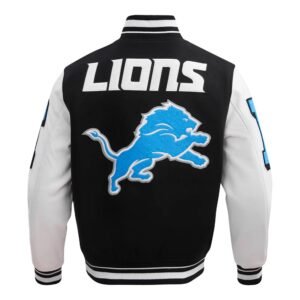 Detroit Lions Mashup Varsity Jacket
