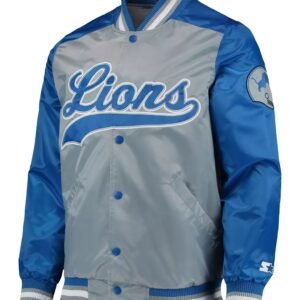 Detroit Lions The Tradition II Satin Jacket