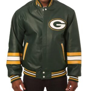 Green Bay Packers Leather Jacket