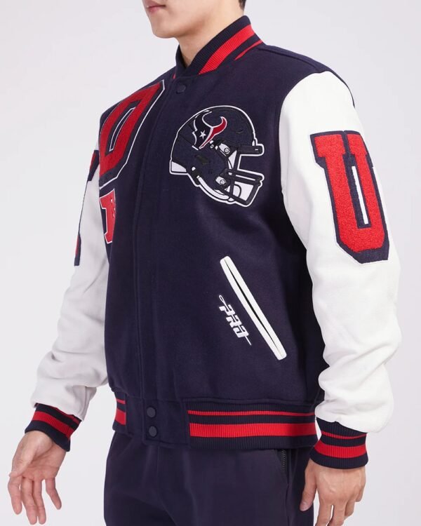 Houston Texans Mashup Varsity Jacket
