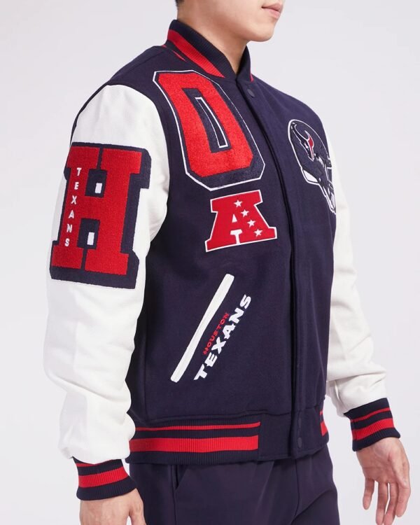 Houston Texans Mashup Varsity Jacket