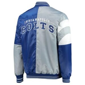 Indianapolis Colts Leader Varsity Satin Jacket