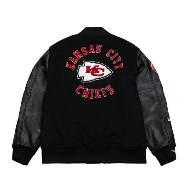 Kansas City Chiefs Blackout Collection Vintage Jacket