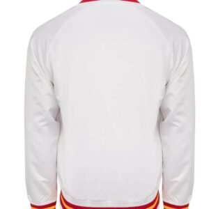 Kansas City Chiefs Heavyweight White Satin Jacket